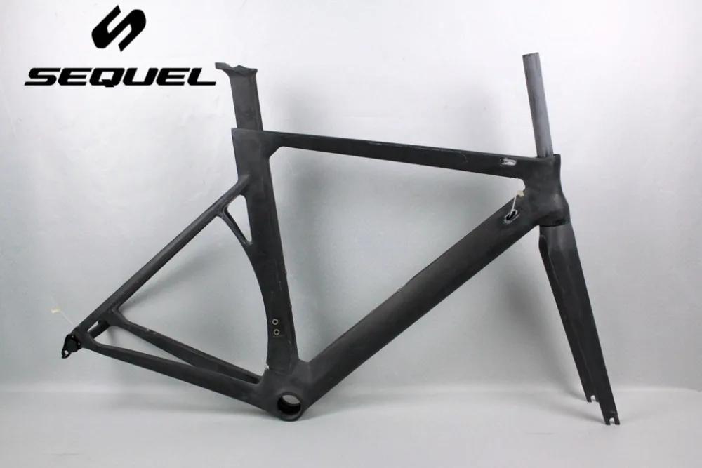 Excellent Carbon Road frame Chinese Road sequel factory Carbon Frame bicycle frame T800 PF30 raw frame 10