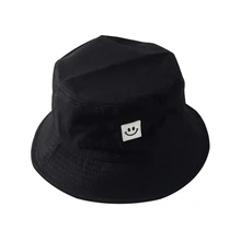 Летняя шляпа Женская Мужская Панама, шляпа-Панама смайлик дизайн плоский солнцезащитный козырек рыбалка, рыбак Боб шляпа Chapeu Femmes хип хоп