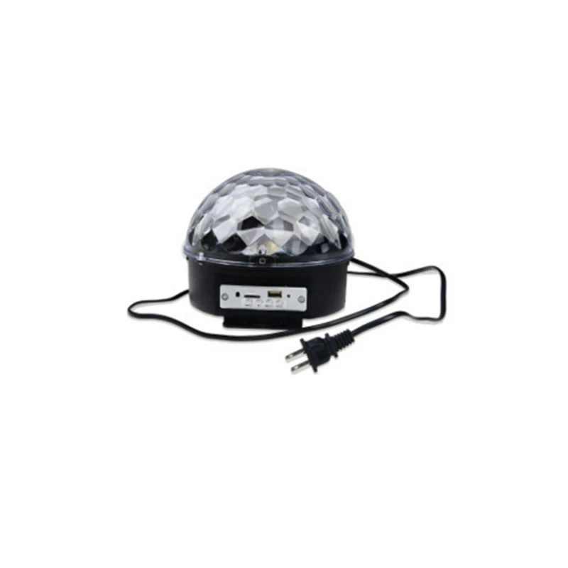 

3W sound control automatic lighting effect Mini LED Crystal Ball MP3 player magic disco ktv ball