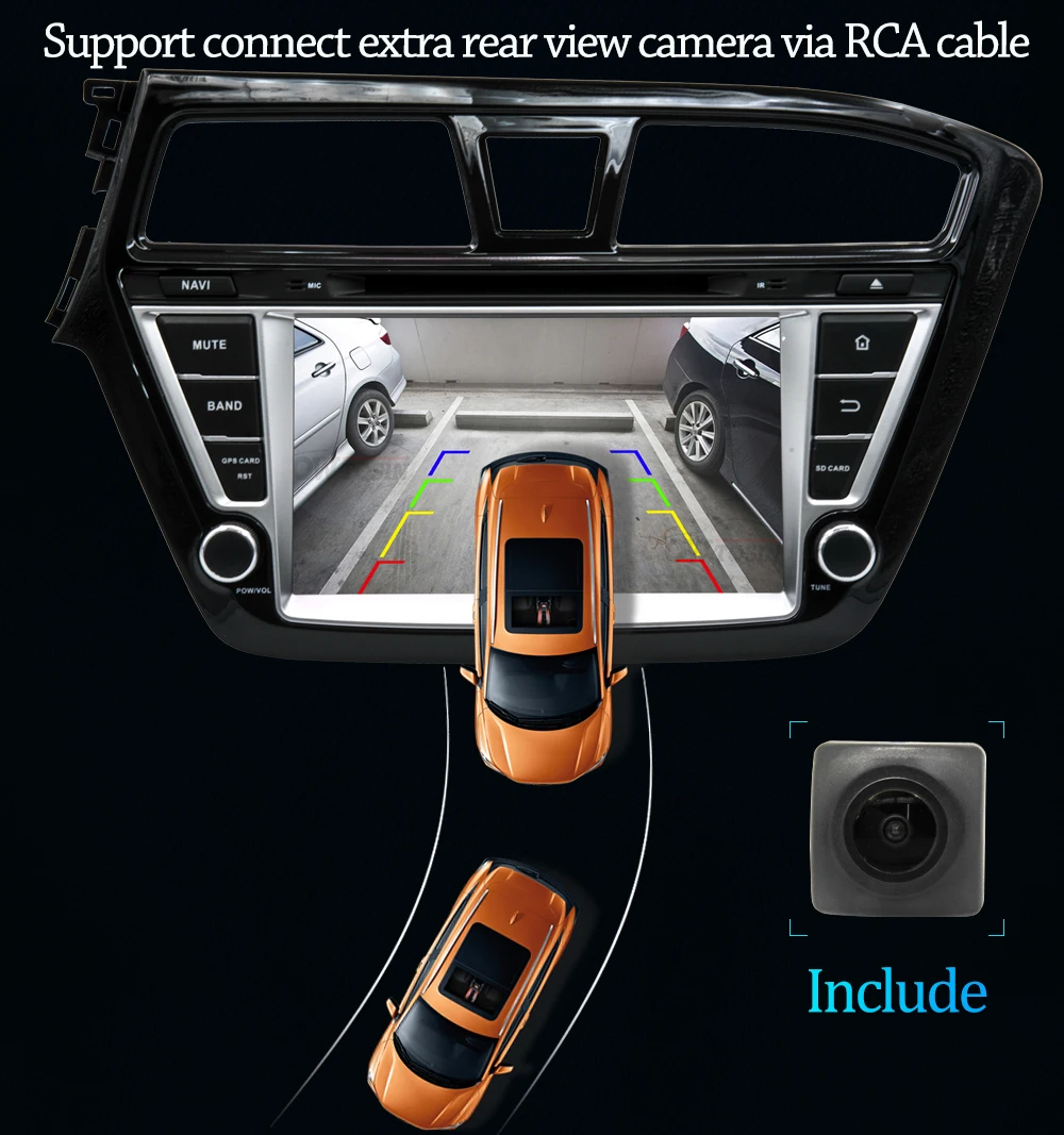 Sale Owtosin 2 din Android 9.0 Car DVD Radio For Hyundai I20 2014 2015 2016 2017 2018 Car GPS Navigation Autoradio 4GB RAM 32GB ROM 9