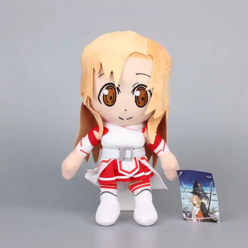 High Quality SAO Sword Art Online Asuna Kirito Kazuto Stuffed Plush