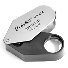 MA-014 8X светодиодный источник света лупа для просмотра микроэлементов ювелирных изделий Мини Портативная печатная плата тестирование