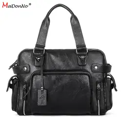 MaDonNo' Для мужчин досуг дорожные сумки Мода плеча багажная сумка Бизнес поездки туризма необходимо