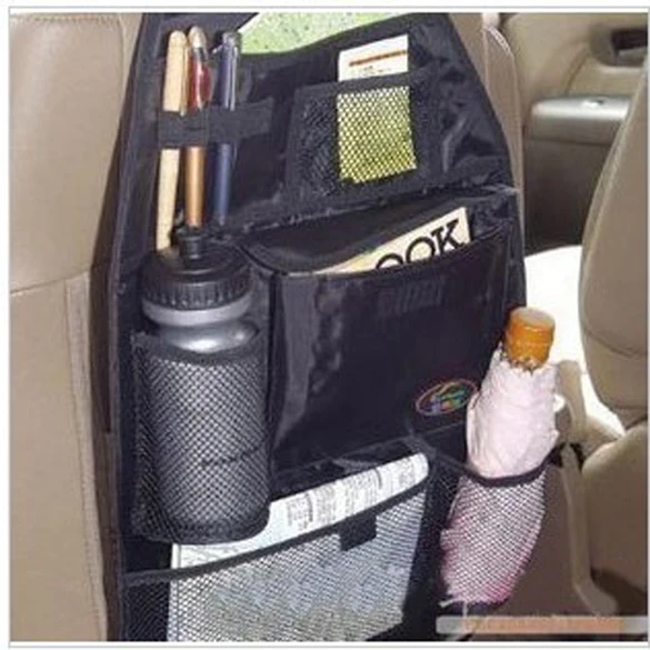 

Car Auto Seat Multi Pocket Storage Organizer Arrangement Bag Elastic String Net Mesh Assorted Pocket Elastic Net Car-styling