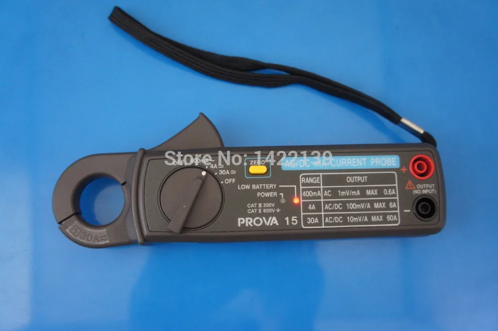 Pince multimètre numérique - CM-03 - TES Electrical Electronic Corp. -  portable / 60 A / avec mesure de courant de fuite