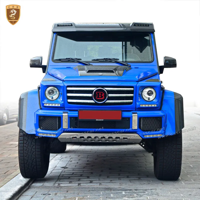 G class спойлер на крышу из углеродного волокна для MB w463 G63 G65 G500 barbus styles carbon передний