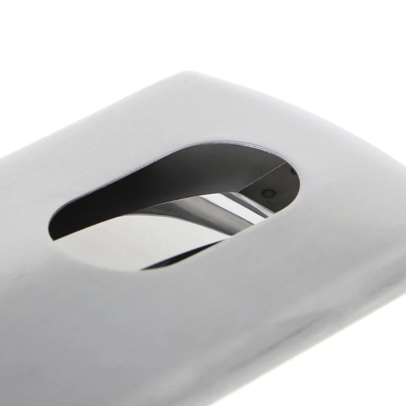 

Stainless Steel High-end Hand Push Thumb Slide-Out Business ID Cards Holder