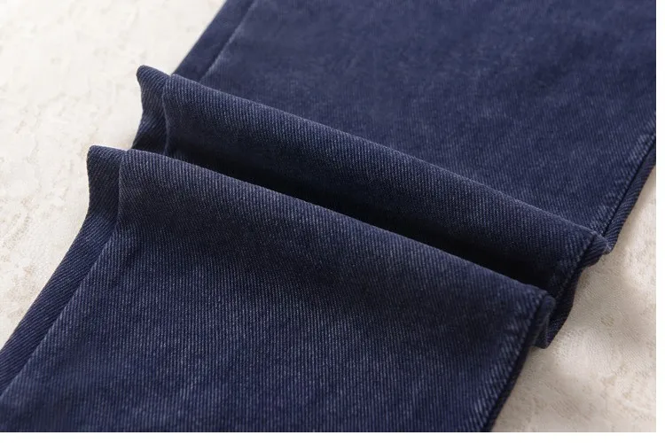 BIVIGAOS для женщин косые карман промывают джинсы для Леггинсы карандаш брюки девочек эластичные джинсовые облегающие джинсы джеггинсы