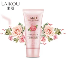 LAIKOU Hand Cream Hand Rose Essence Oil SkinCare Moisturizing Anti Aging Anti Wrinkles Skin Care Rose Base Care Cream para