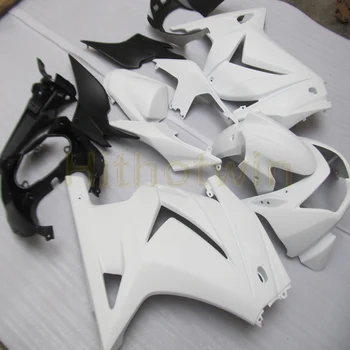 

Custom+Screws Injection mold white motorcycle fairings for EX250 2008 2009 2010 2011 2012 250R