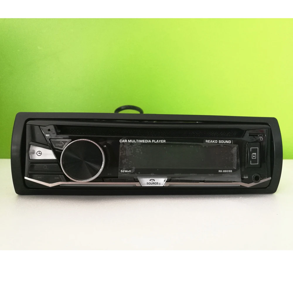 RK 8828B Фиксированная панель 4*52 Вт 7388IC Автомобильный DVD Радио Bluetooth AM FM RDS приемник CD