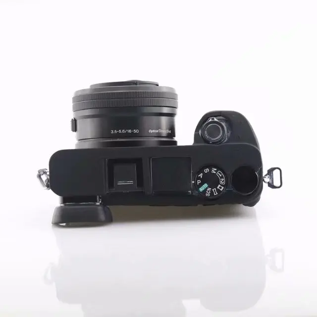 Красивая кожаная сумка для камеры для sony A6500, мягкий силиконовый чехол, резиновый защитный чехол