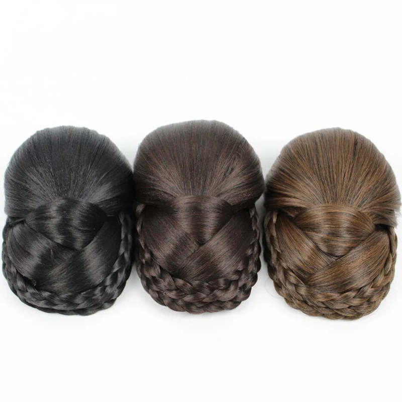 Grosshandel Haar Drei Farben Erhaltlich Geflochtene Haarklammer Chignon Haarteil Donut Roller Bun Haarteil Lang 14cm Von Xxx 4 64 Auf De Dhgate Com Dhgate