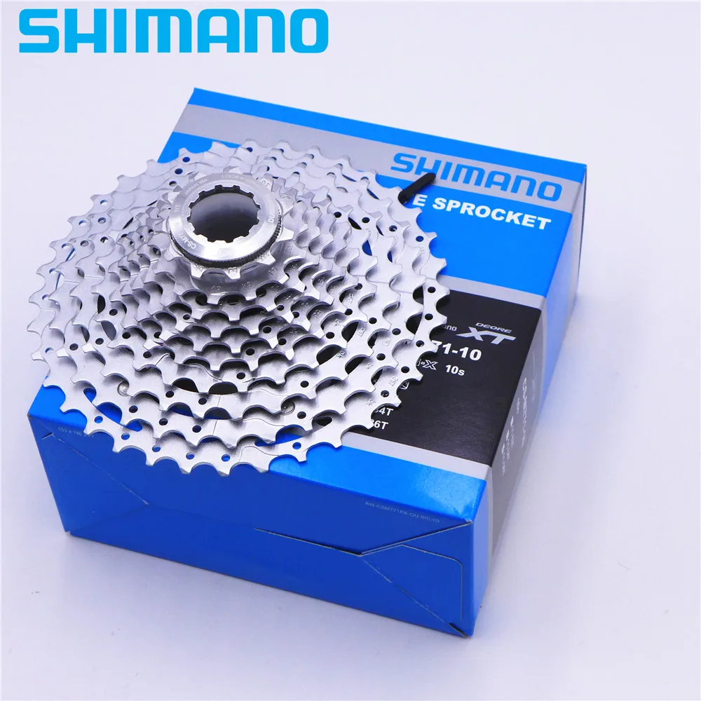 

SHIMANO XT M771 MTB Mountain Bike 10 Speed Cassette Sprocket CS-M771-10 11-36T