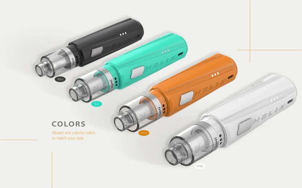 Original Digiflavor Helix starter kit with 4ML lumi Tank Atomizer Electronic cigarette Vape Vaporizer Powered by Single 18650 01 (6)