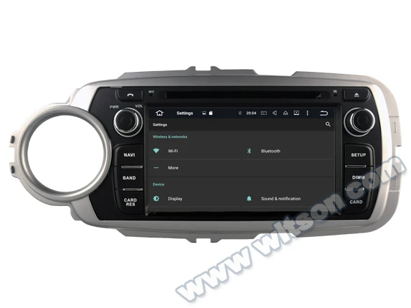 Sale WITSON Android 9.0 IPS HD Screen for TOYOTA YARIS 2012 GPS CAR DVD RADIO 4GB RAM+64GB FLASH 8 Octa Core+DVR/WIFI+DSP+DAB+OBD 13