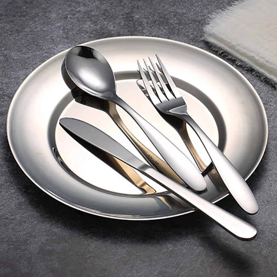 Portable Cutlery Set Travel Stainless Steel Box Bento Kids Pick Lunch Accessories Jogo De Talheres Spoon And Fork Cu 5D | Дом и сад