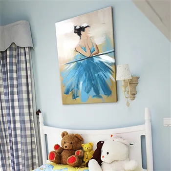 

Handmade beauty girl picture Canvas Posters Wall Art Pictures for living room bedroom Home Decor cuadros decoracion Oil painting