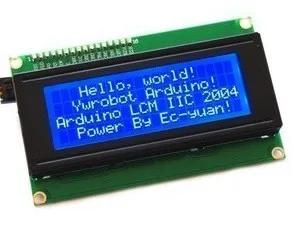 Бесплатная доставка по DHL/EMS 50 шт./лот 2004 LCD 2004A модуль 5 В синий экран 20X 4 |