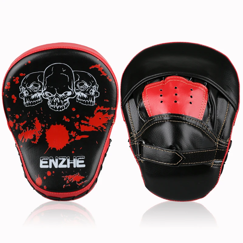 

1pc High Quality Boxing pads Taekwondo Protector Muay Thai sparing curved punch mitts kick punching sandbag glove foot target