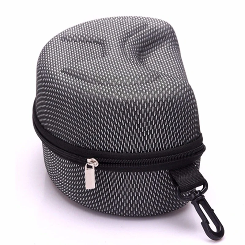 Portable Black with Zipper Snow Goggles Holder Box Storage Protector Hard Case Snowboard EVA Hot 1pc Brand New