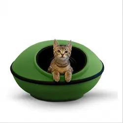 Домик для кошек, лежак для кошек, съемная теплая кровать для домашних животных, кровать для отдыха для кошек, мягкая и удобная Клетка Для