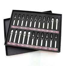 304 колпачки для татуажа из нержавеющей стали 22 шт./партия высококачественные татуировки для тату машины TG3111