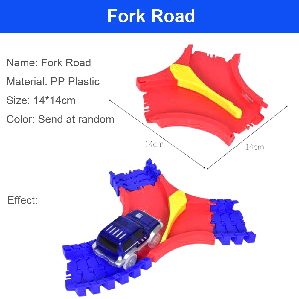 5,5 см DIY гоночный трек игрушка универсальные аксессуары для магического трека развивающий игрушечный автомобильный трек гоночная игрушка