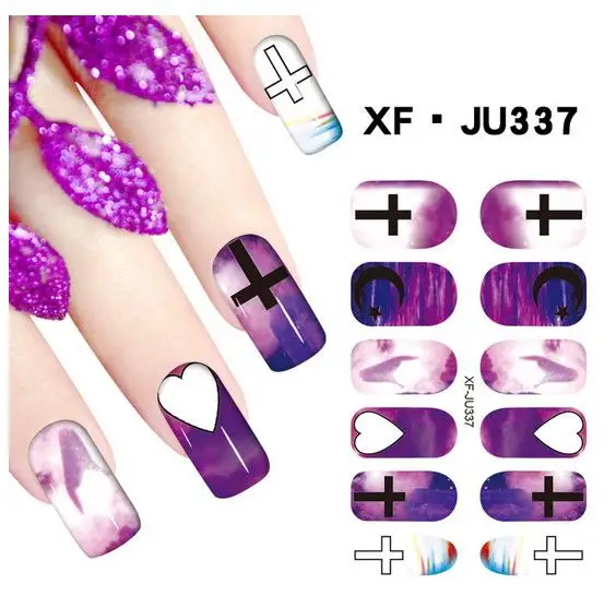 

1 SheetNail Stickers Colorful Flower 3D Nail Art Stickers Decals Adhesive Manicure Nail Art Tips Decoration
