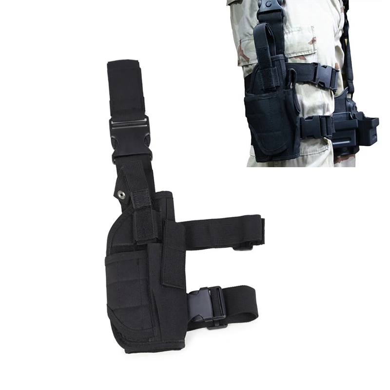 Outdoor Tactical Leg Bag Thigh MOLLE System Fanny Pack Belt Messenger Military Waist Belt Hiking