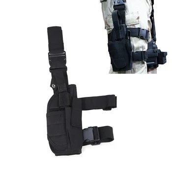 

Outdoor Tactical Leg Bag Thigh MOLLE System Fanny Pack Belt Messenger Military Waist Belt Hiking Camping Army Water Resistant