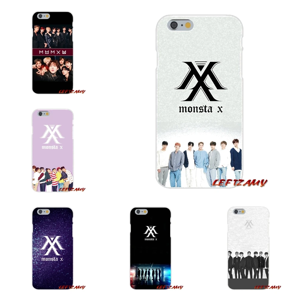 Monsta X KPOP Boy Group для Huawei P8 P9 P10 Lite 2017 Honor 4C 5X 5C 6X Mate 7 8 9 10 Pro Аксессуары чехлы телефонов |