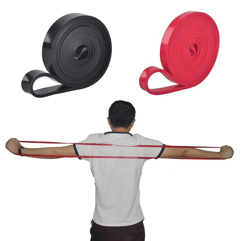 

208cm Natural Latex Pull Up Physio Resistance Bands Fitness Cross Fit Loop Bodybulding Yoga Exercise Resistance Band
