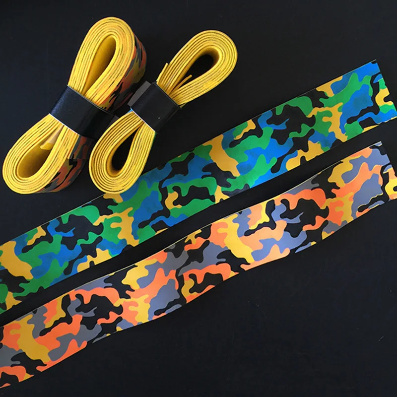 

12pcs/lot PU Badminton Grip Camouflage Badminton Overgrip Scented Tennis Racket Grip Mix Color