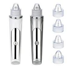 Для удаления угрей, акне пылесос для очистки лица всасывающий Черный инструмент для очистки пор Очищение лица косметологическая машина для лица