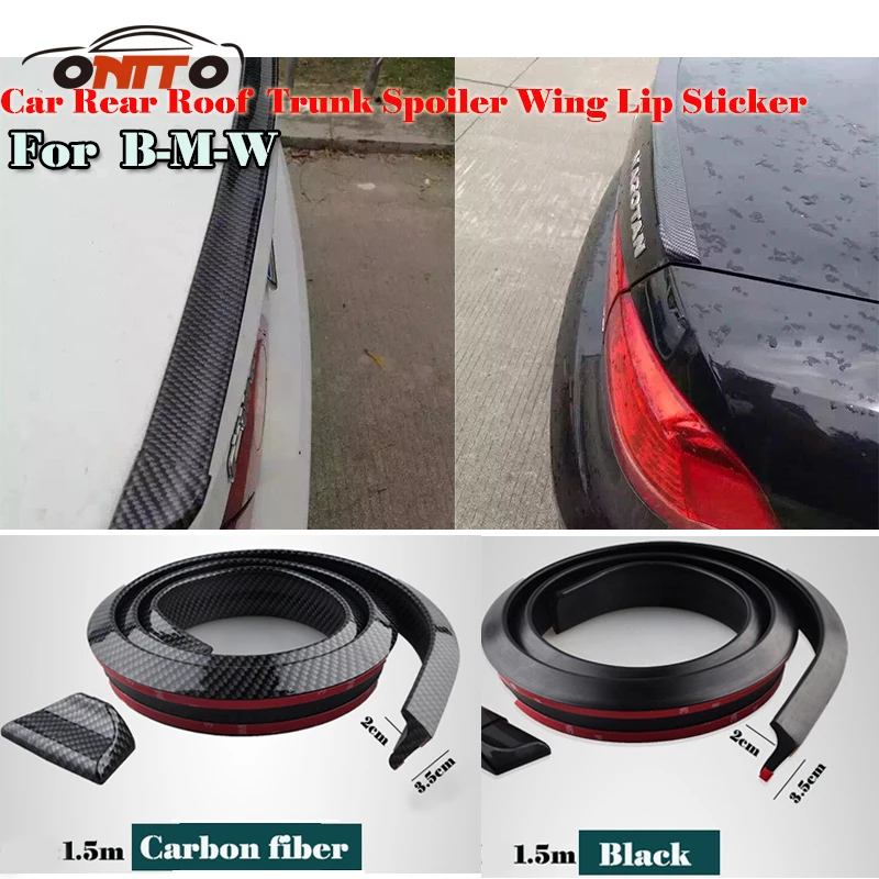 1.5M Carbon High Strength Wheel Eyebrow Arch Decor Strip Car Eyebrow