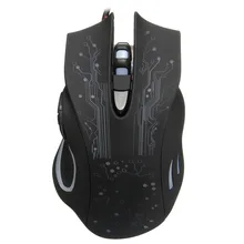 5500DPI LED Optical Pro Game Mouse 6 Button Backlit Gamer USB Wired Gaming Mice High Quality For PC Laptop
