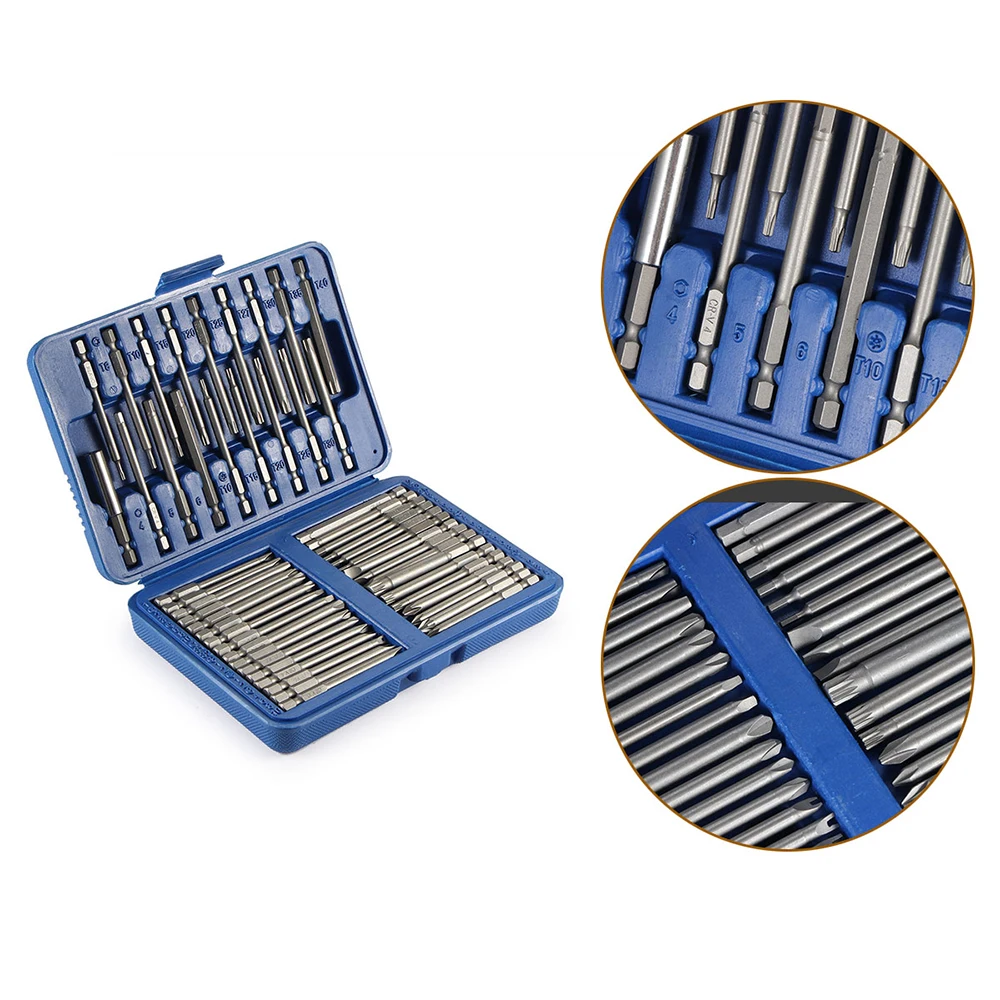 Buy 50pcs Screwdriver Bit Set 3 inch Extra Long