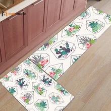 Ourhouse геометрический кактус художественный завод коврики для входной двери аксессуары для ванной комнаты Набор сапог скребок для обуви пол ковры человека