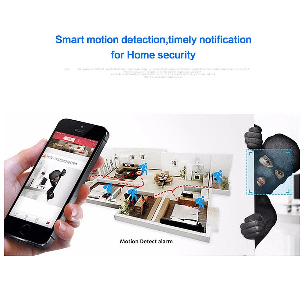 Wireless Mini WiFi Camera 1080P HD IR Night Vision Home Security IP Camera CCTV Motion Detection Baby Monitor Cam