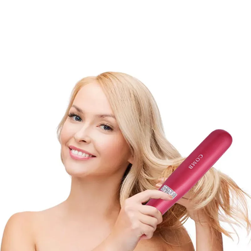 

Fast Hair Straightener Combs Electric Professional Hair Straightener Brush Straightening Irons Comb Iron Styling Tool Hair Brush