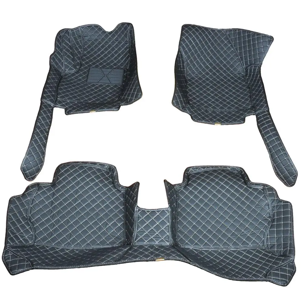 ChiTu изготовленные на заказ автомобильные коврики для AUDI a1 a3 a4 a5 a6 a7 a8l Q2 Q3 Q5 Q7 R8 S3 S4 S5 S6 S7 RS3 RS6 TTS- кожа ковер