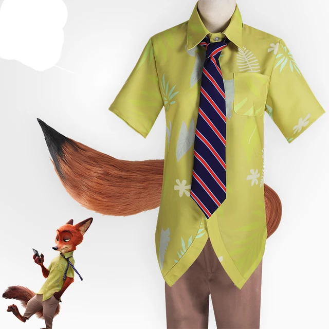 online shop free shipping new movie cosplay zootopia nick wilde