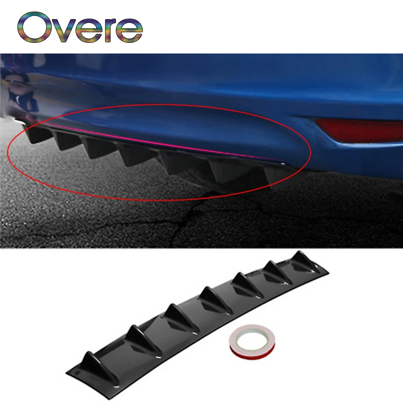 

Overe 1PC Car Rear Bumper Modified Spoiler Shark Fin Styling For BMW E60 E36 E46 E90 E39 E30 F30 F10 F20 X5 E53 E70 E87 E34