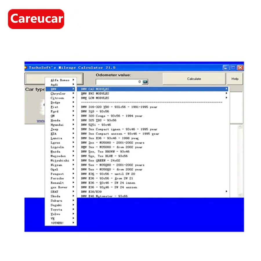 Odometer Calculator Software