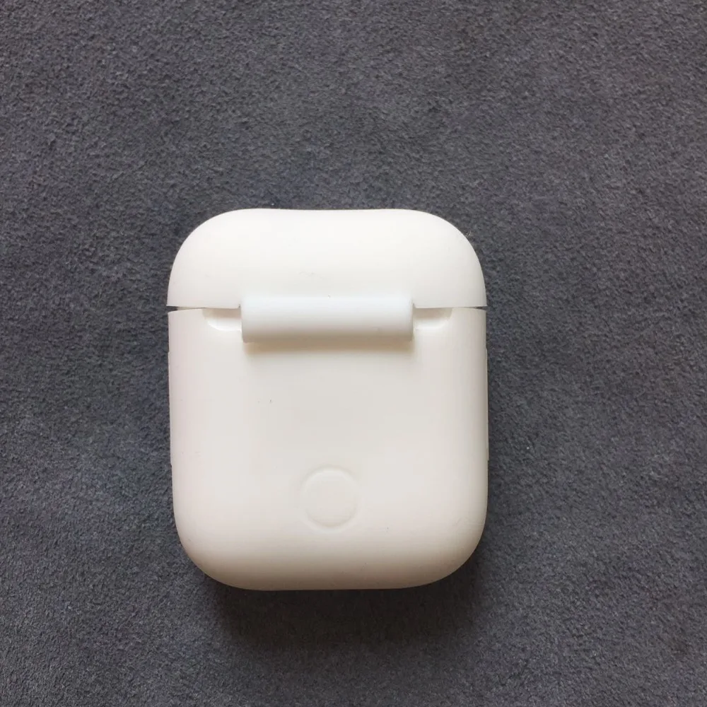 Airpods boxen fällen silikon shell fall für iphone 7 7 plus drahtlose bluetooth kopfhörer Gummi Dic