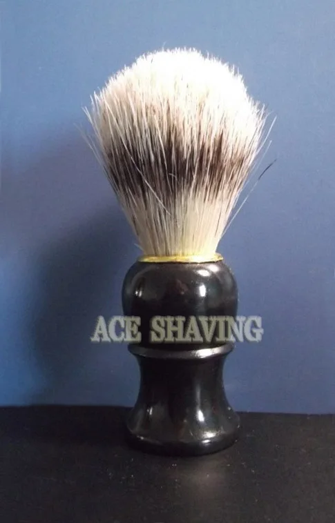 One Piece Of Boar Bristle Hair Shaving Brush Pastic Handle in Nose 