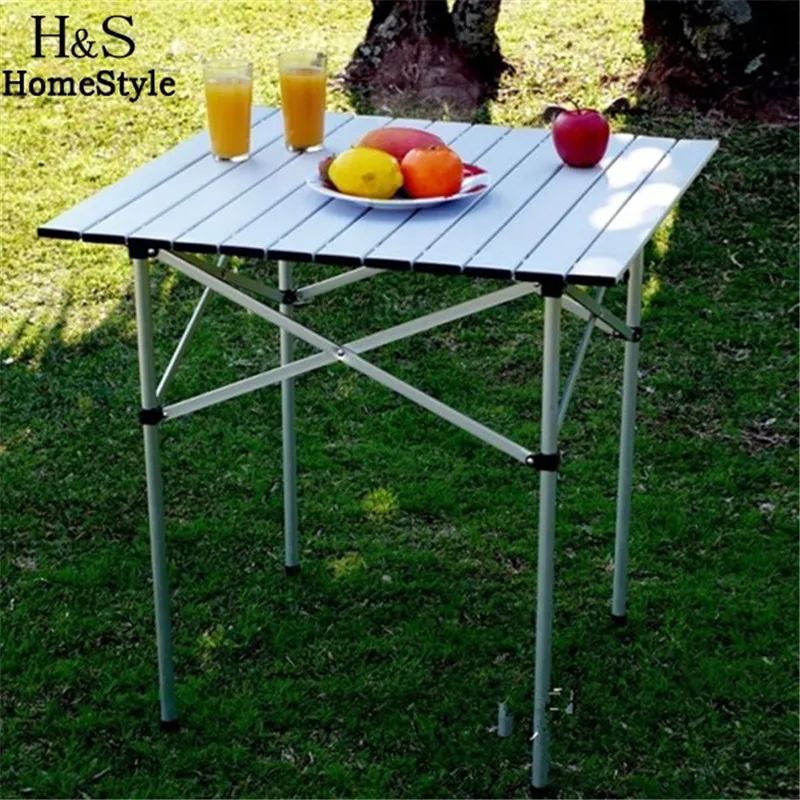 Homdox 69.5 x 68cm size Aluminum alloy structure Folding table for outdoor dinner Picnic party Garden Yard Furniture N20A Homdox 69.5 x 68cm size Aluminum alloy structure Folding table for outdoor dinner Picnic party Garden Yard Furniture N20A