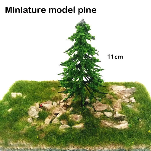 

Simulation Model Tree Miniature pine vegetation Train railway Tree Model Military Scene DIY material tree 6984 scenario model