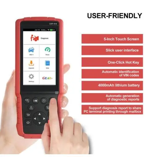 Старт CRP818 полный Системы OBD2 инструмент диагностики